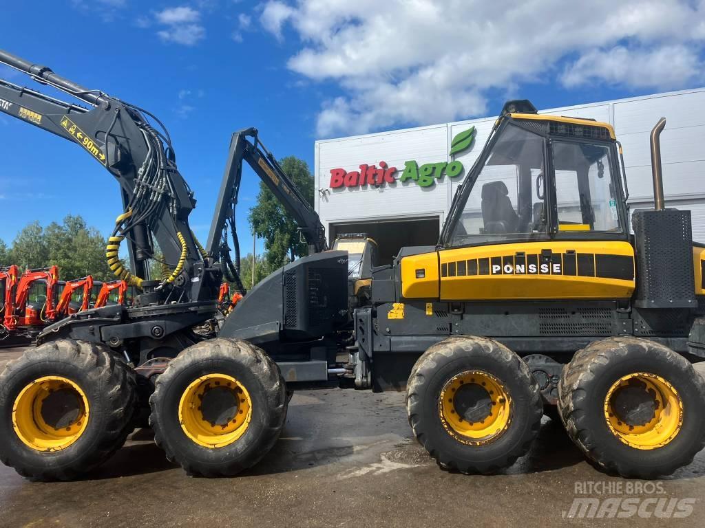 Ponsse Ergo 8W Harvesteri