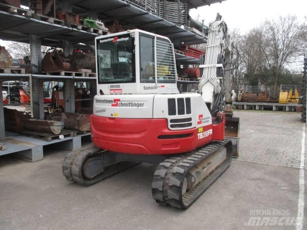 Takeuchi TB 280 FR Vidēja lieluma ekskavatori 7 t - 12 t
