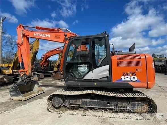 Hitachi ZX120 Kāpurķēžu ekskavatori