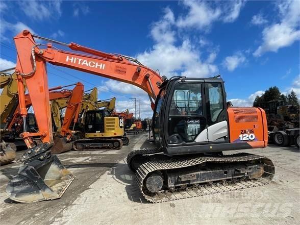 Hitachi ZX120 Kāpurķēžu ekskavatori