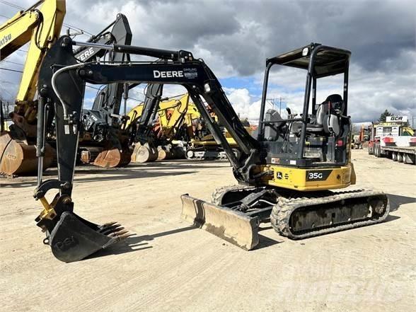 John Deere 35G Mini ekskavatori < 7 t