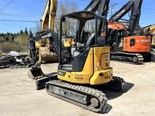 John Deere 35G Mini ekskavatori < 7 t
