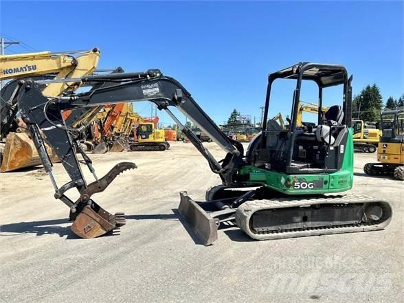 John Deere 50G Mini ekskavatori < 7 t