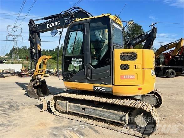 John Deere 75G Kāpurķēžu ekskavatori