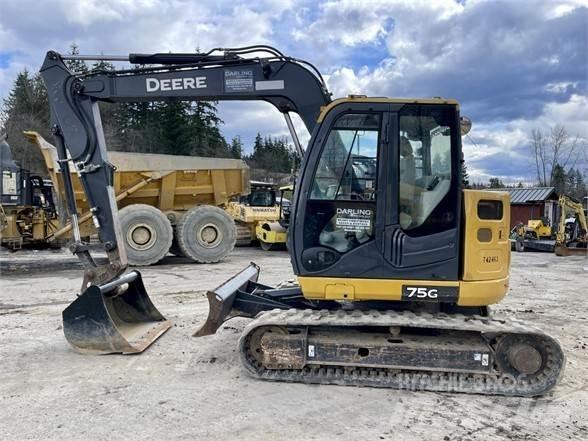John Deere 75G Kāpurķēžu ekskavatori