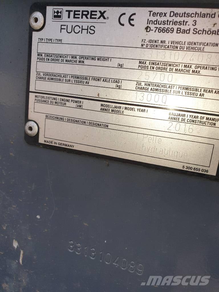 Fuchs MHL 331 Industriālie iekrāvēji