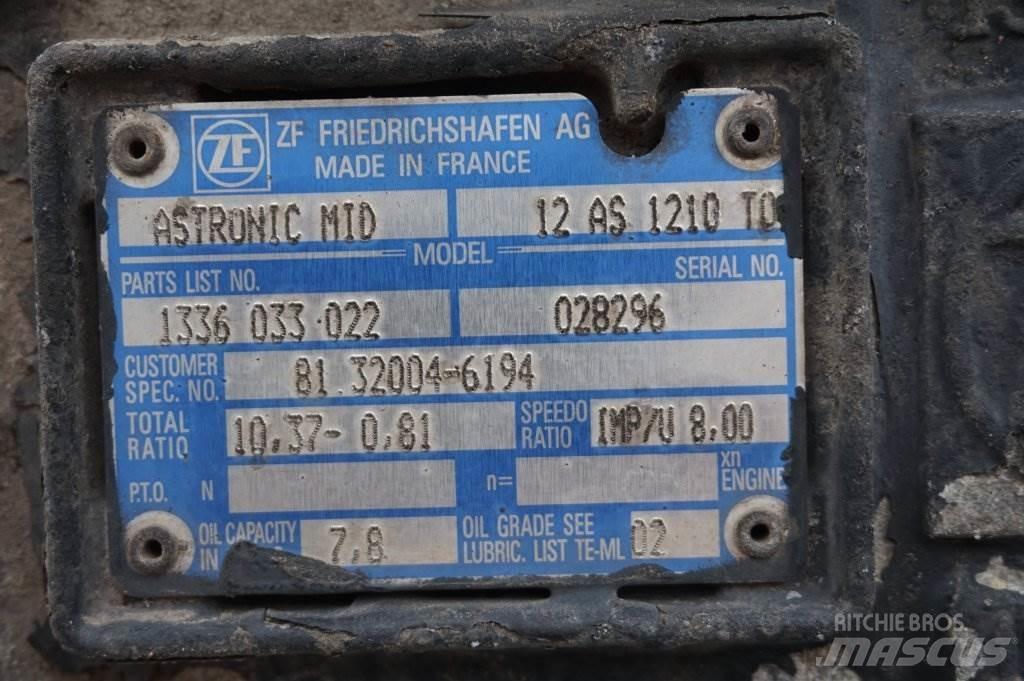 ZF 12AS1210OD TGM Pārnesumkārbas