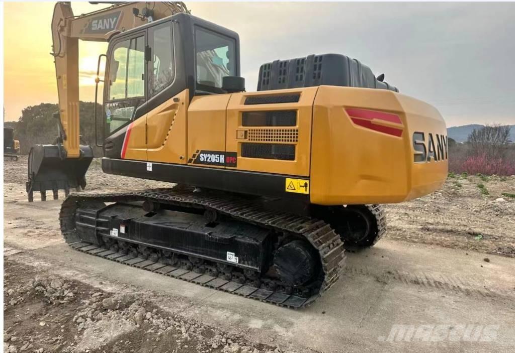 Sany SY 205 H Kāpurķēžu ekskavatori