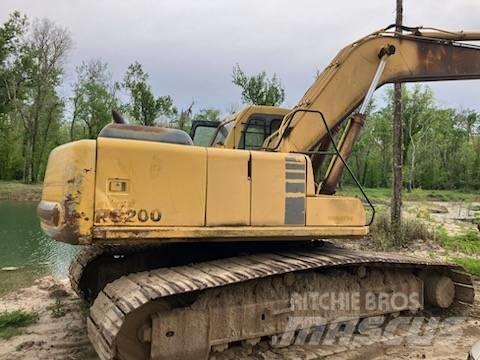 Komatsu PC 200 Kāpurķēžu ekskavatori