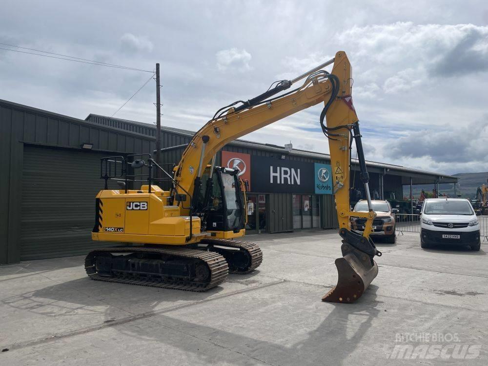 JCB 140 X Kāpurķēžu ekskavatori