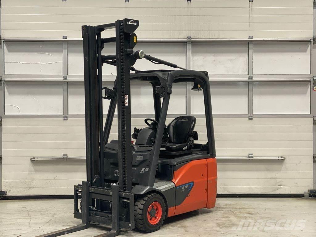 Linde E15-02 Elektriskie iekrāvēji