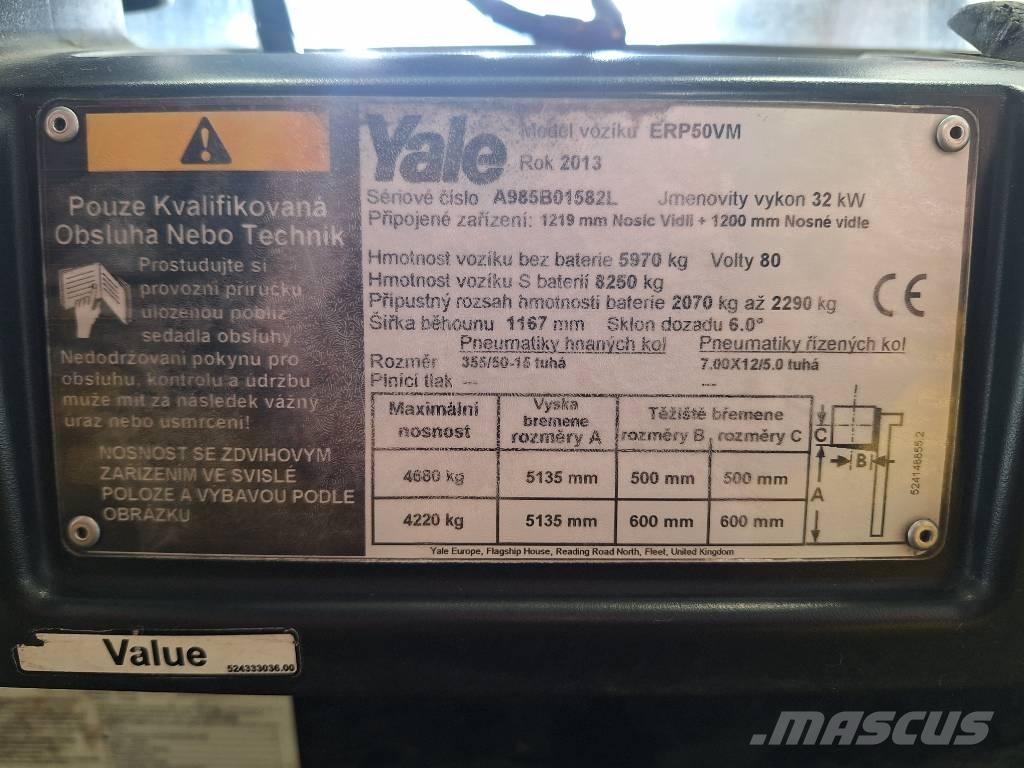 Yale ERP 50 VM Elektriskie iekrāvēji
