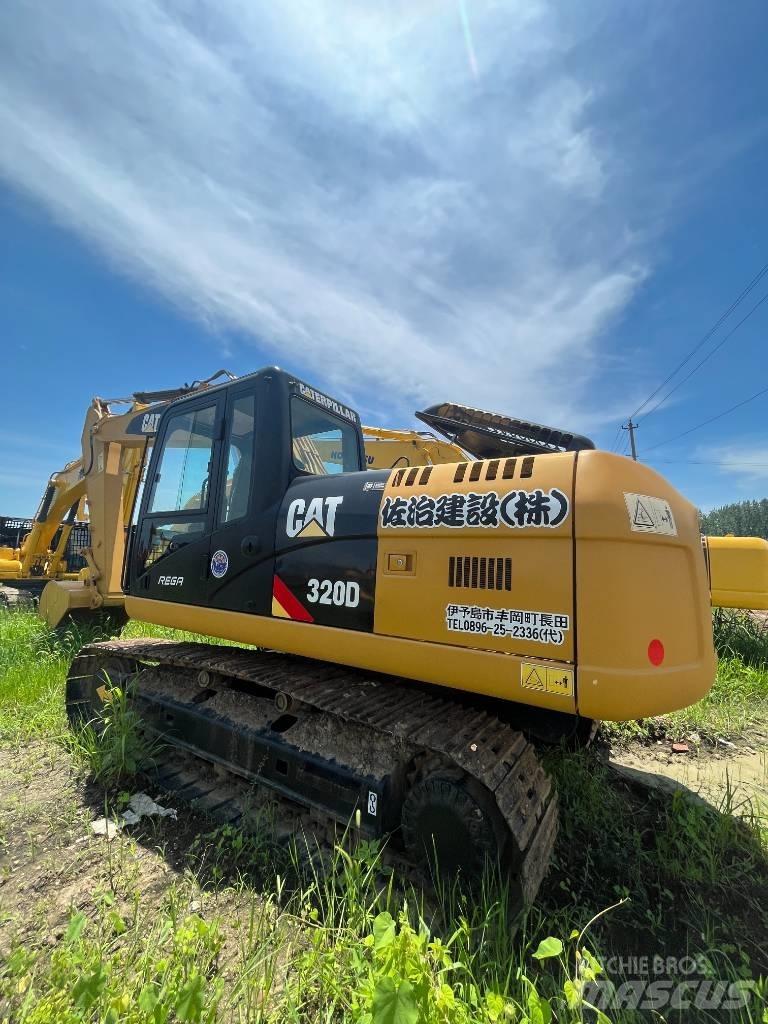 CAT 320d Kāpurķēžu ekskavatori