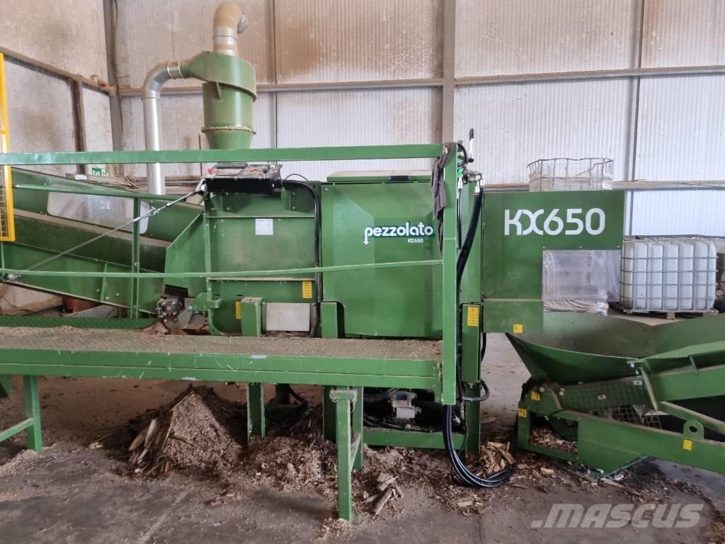Pezzolato TLK 650 Koka šķēlēji, frēzes, šķeldotāji