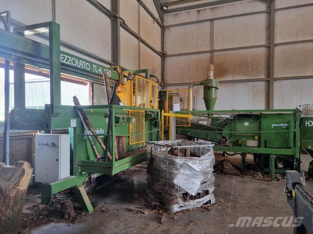 Pezzolato TLK 650 Koka šķēlēji, frēzes, šķeldotāji