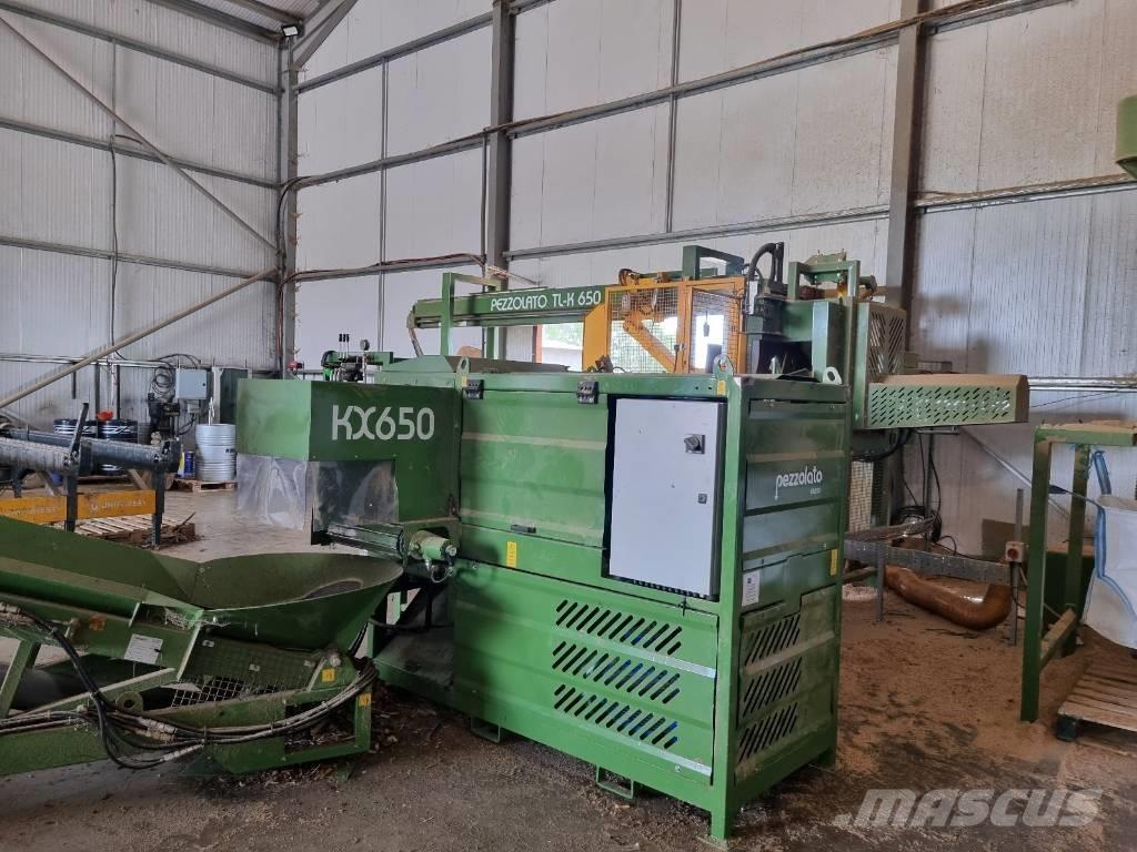 Pezzolato TLK 650 Koka šķēlēji, frēzes, šķeldotāji