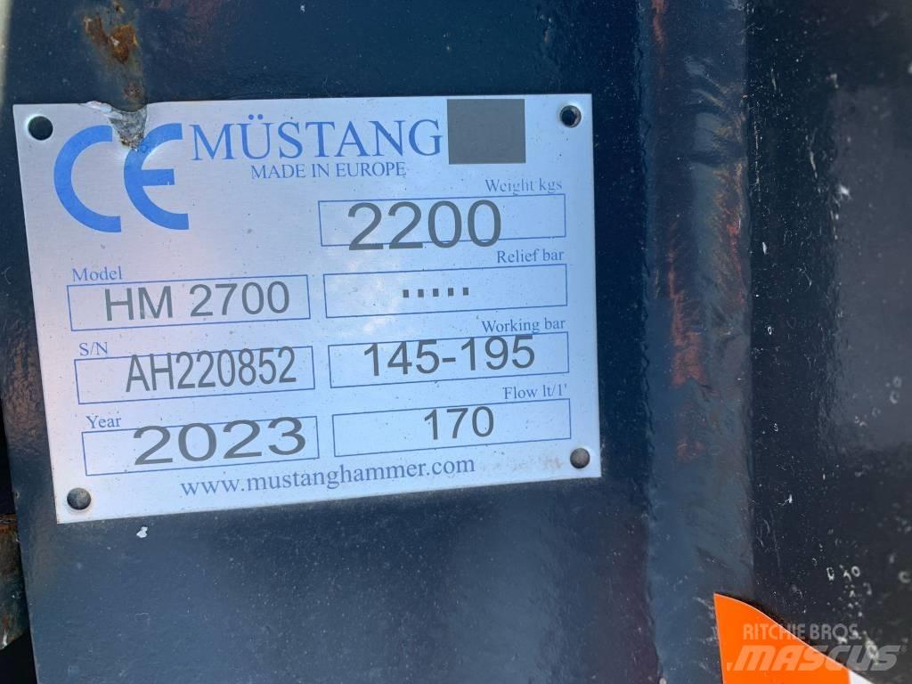 Mustang HM2700 Āmuri/Drupinātāji