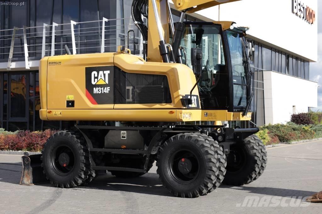 CAT M 314 F Ekskavatori uz riteņiem