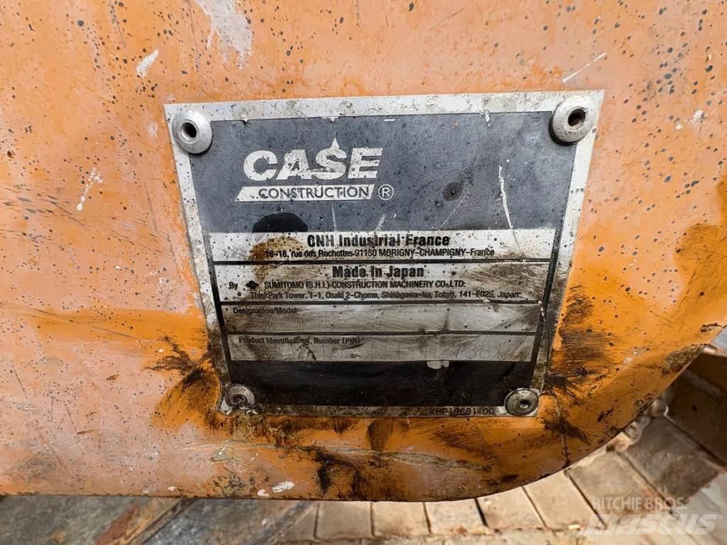CASE CX210B Kāpurķēžu ekskavatori