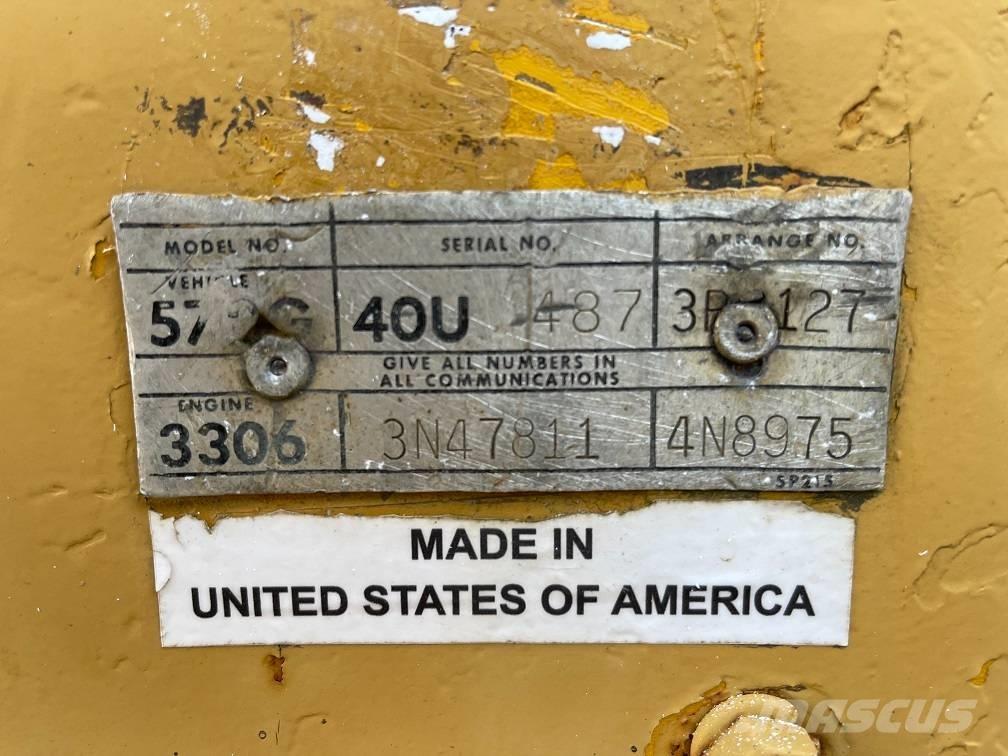 CAT 572 G Cauruļvadu buldozeri