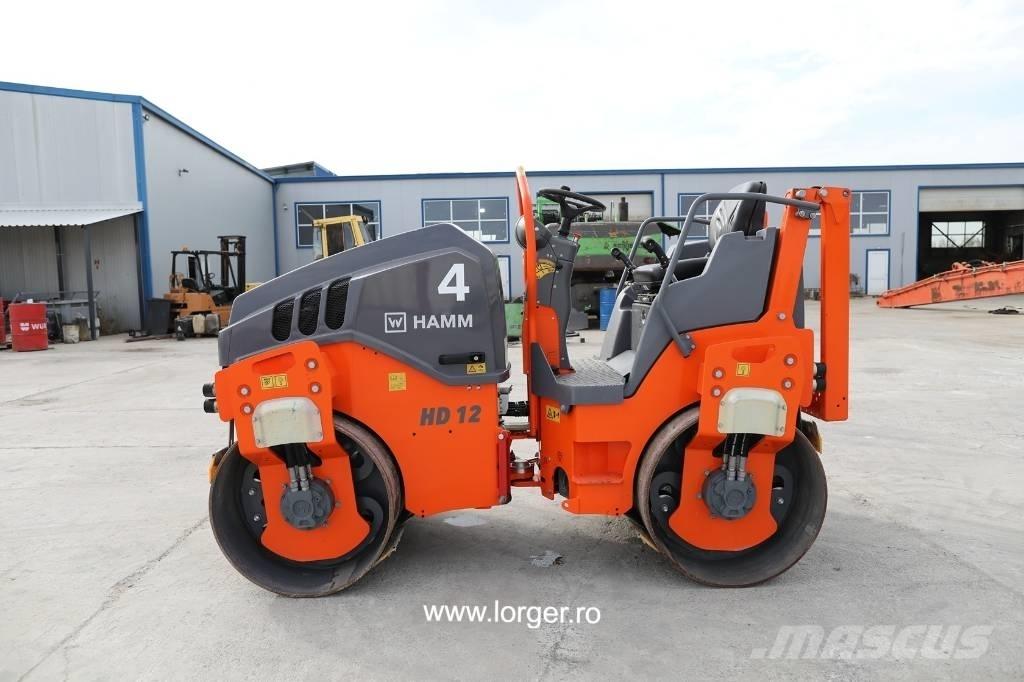 Hamm HD 12 VV Divvalču grunts veltņi