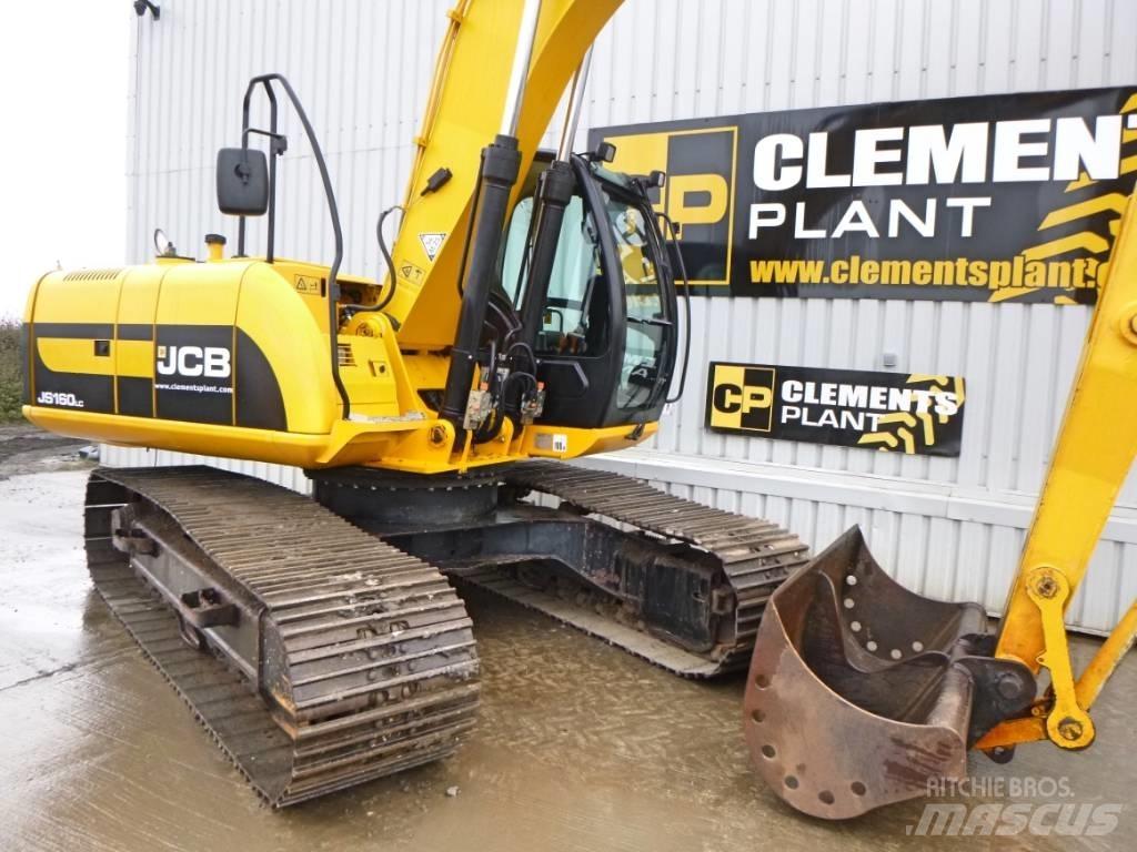 JCB JS 160 LC Kāpurķēžu ekskavatori