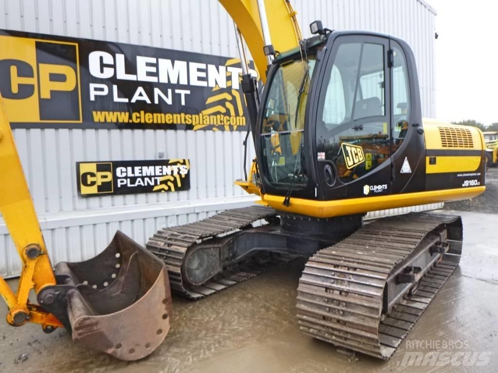 JCB JS 160 LC Kāpurķēžu ekskavatori