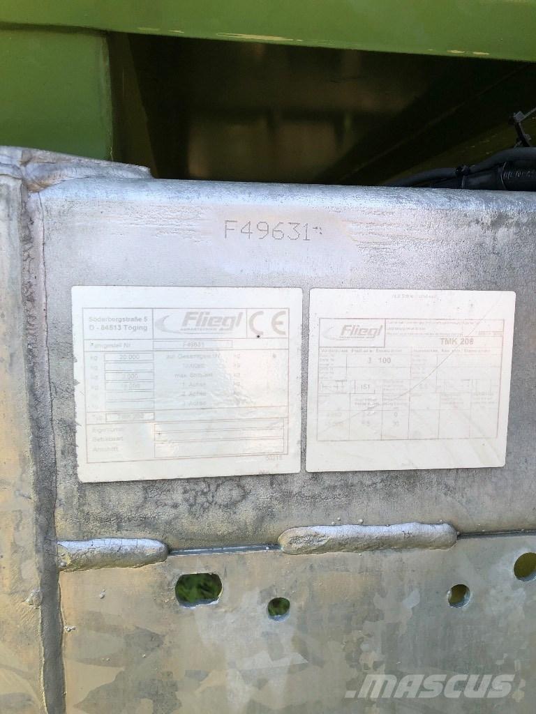 Fliegl TMK 200 Treileri-pašizgāzēji