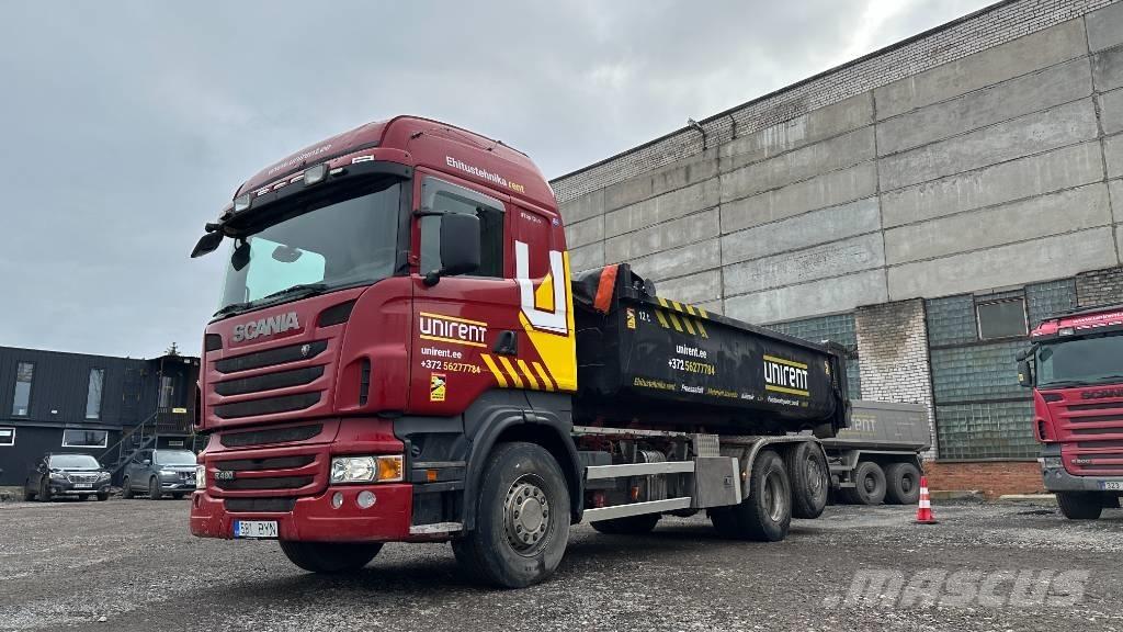Scania R 480 Treileri ar āķi