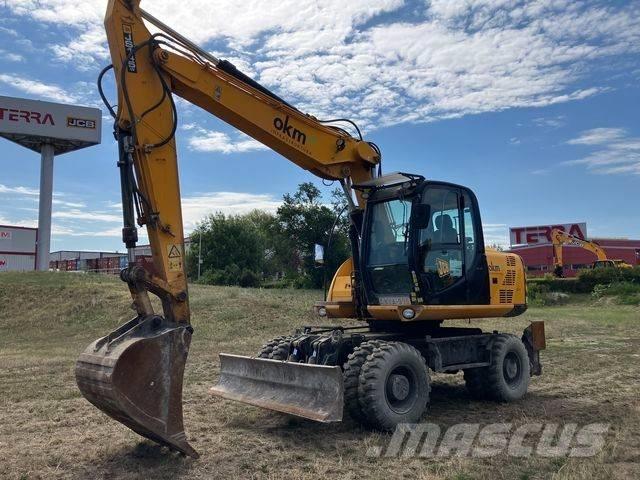 JCB JS 145 W Ekskavatori uz riteņiem