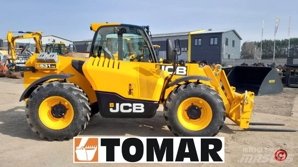 JCB 531-70 Teleskopiskie manipulatori