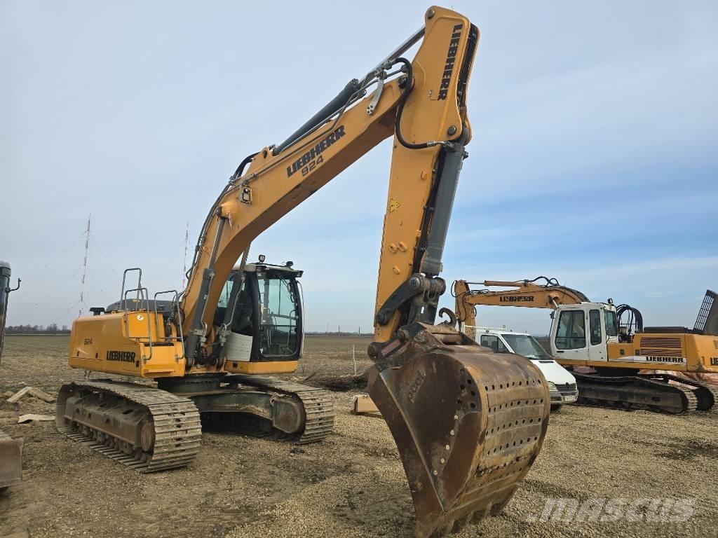 Liebherr R 924 Kāpurķēžu ekskavatori