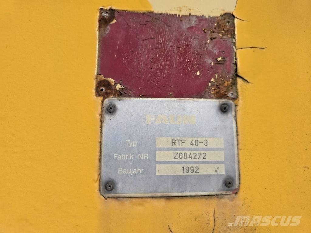 Faun RTF 40-3 Visurgājēji celtņi