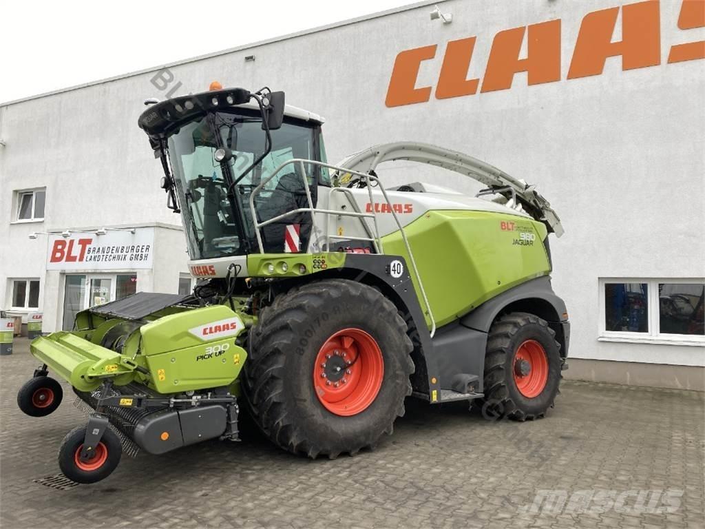 CLAAS Jaguar 980 Zāles smalcinātāji