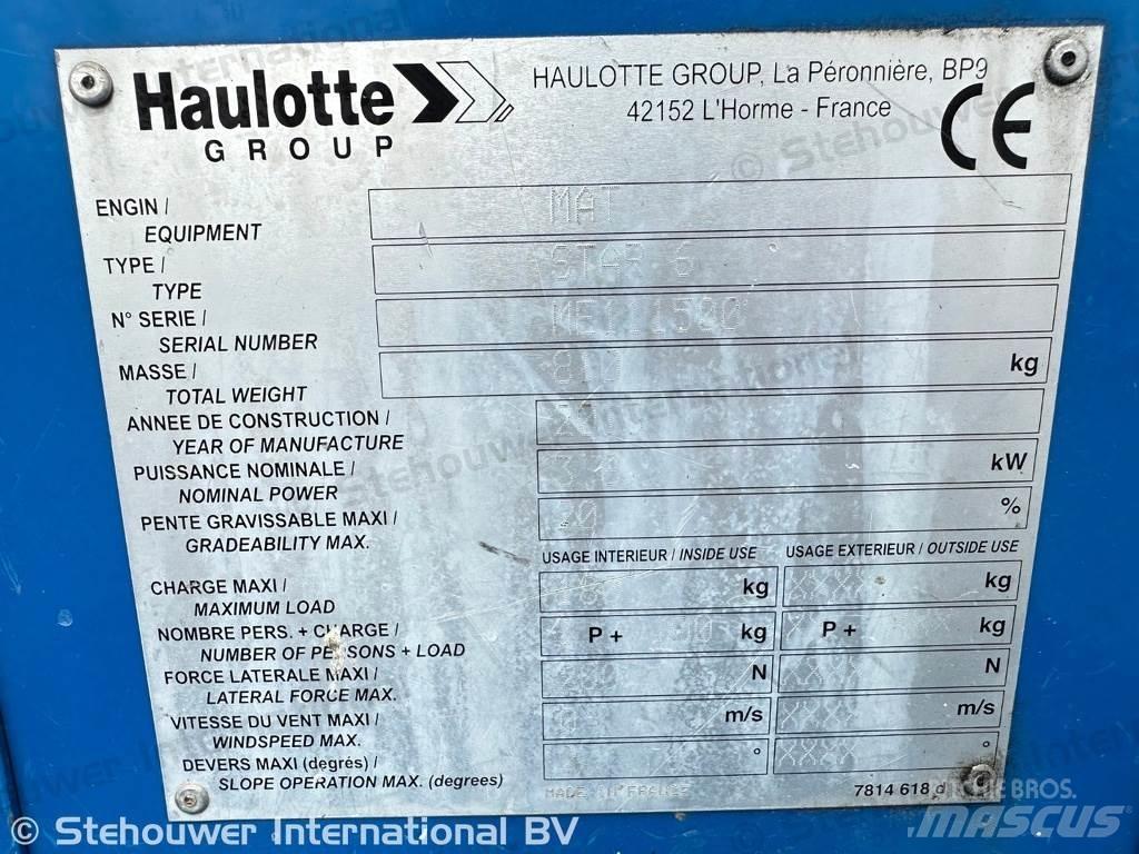 Haulotte Star 6 Citi pacēlāji un platformas