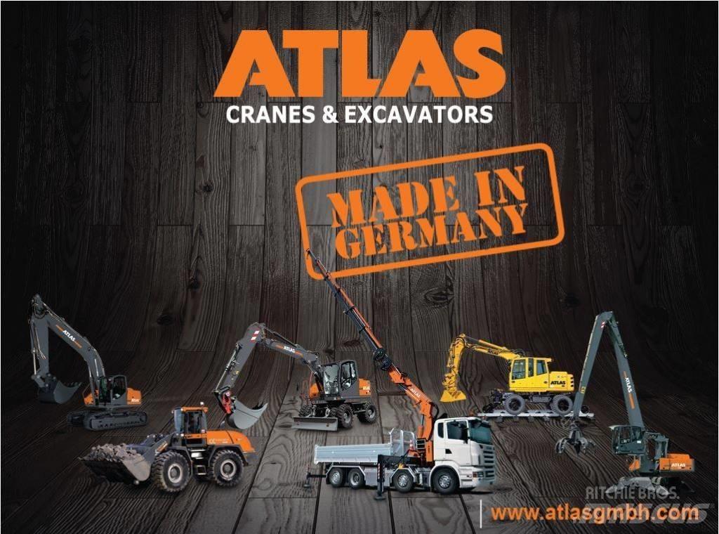 Atlas 155W Ekskavatori uz riteņiem