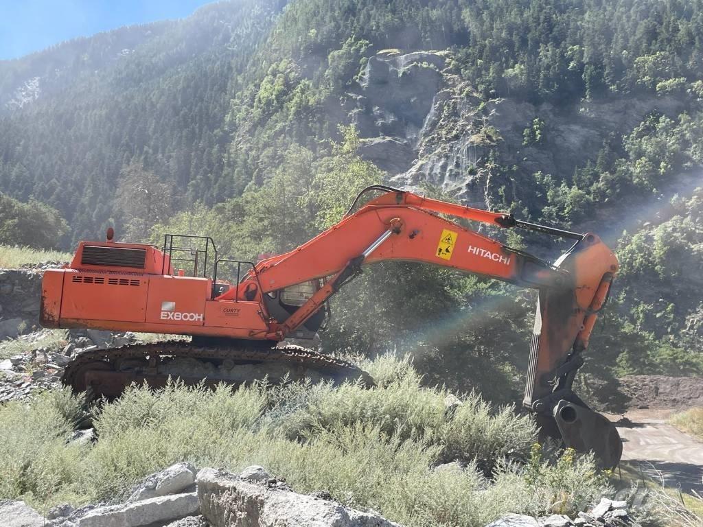 Hitachi EX 800 H-5 Kāpurķēžu ekskavatori