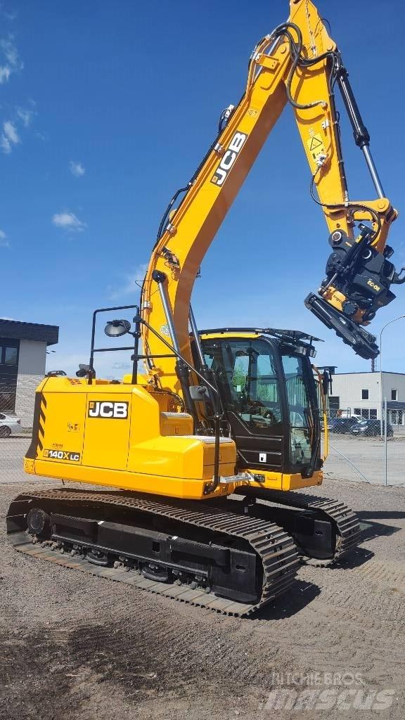 JCB 140 X Kāpurķēžu ekskavatori