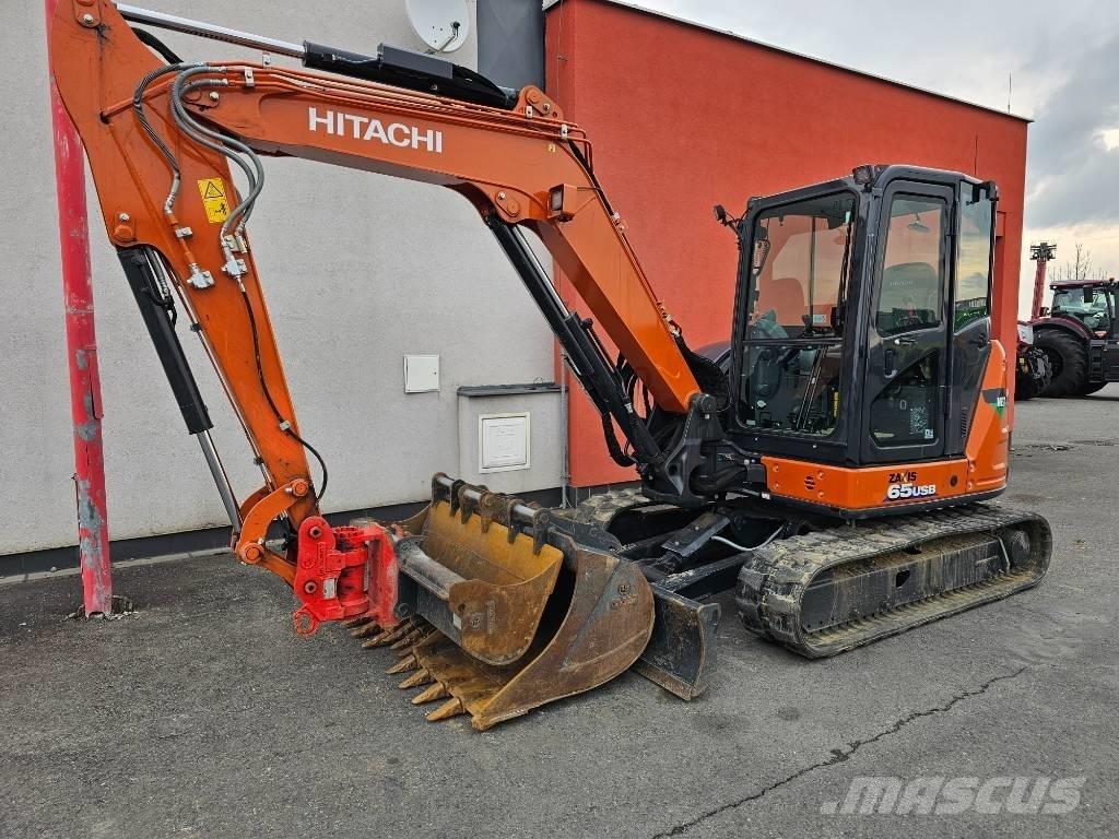 Hitachi ZX65 Kāpurķēžu ekskavatori