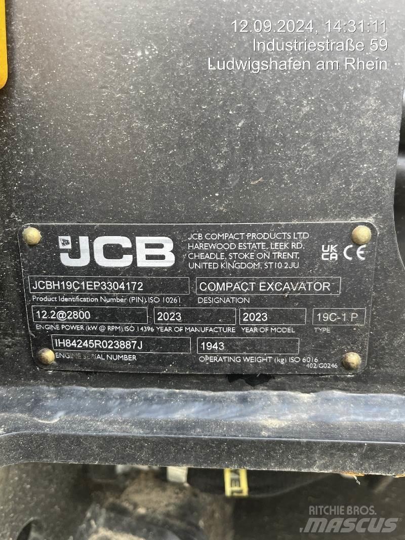 JCB 19C-1 Mini ekskavatori < 7 t