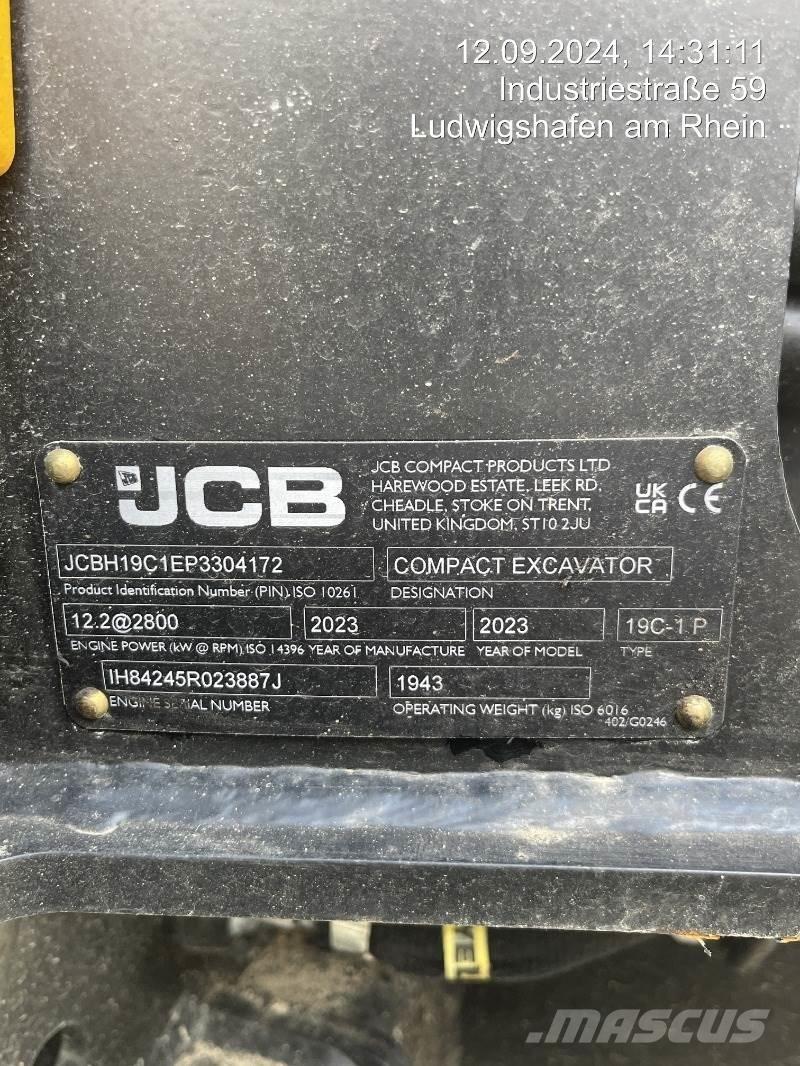 JCB 19C-1 Mini ekskavatori < 7 t