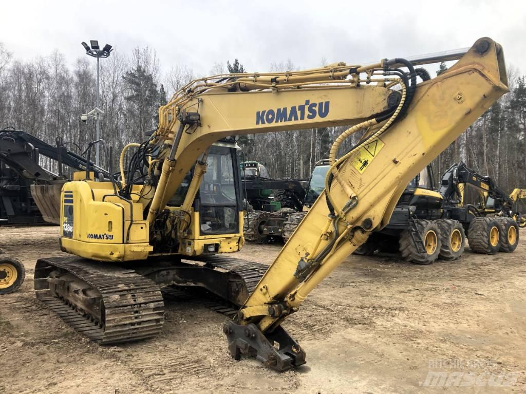 Komatsu PC 138 US-8 Kāpurķēžu ekskavatori