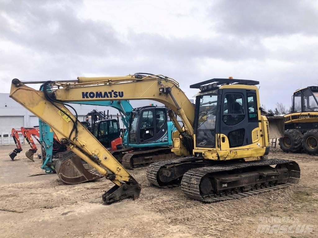 Komatsu PC 138 US-8 Kāpurķēžu ekskavatori