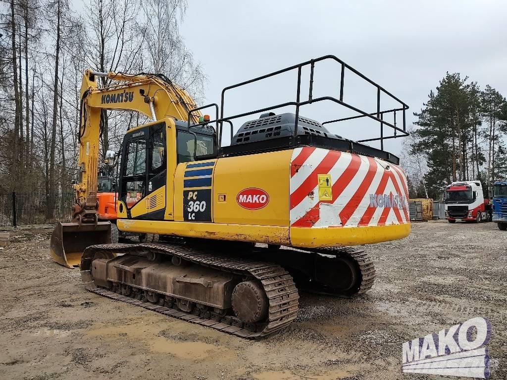 Komatsu PC 360 Kāpurķēžu ekskavatori