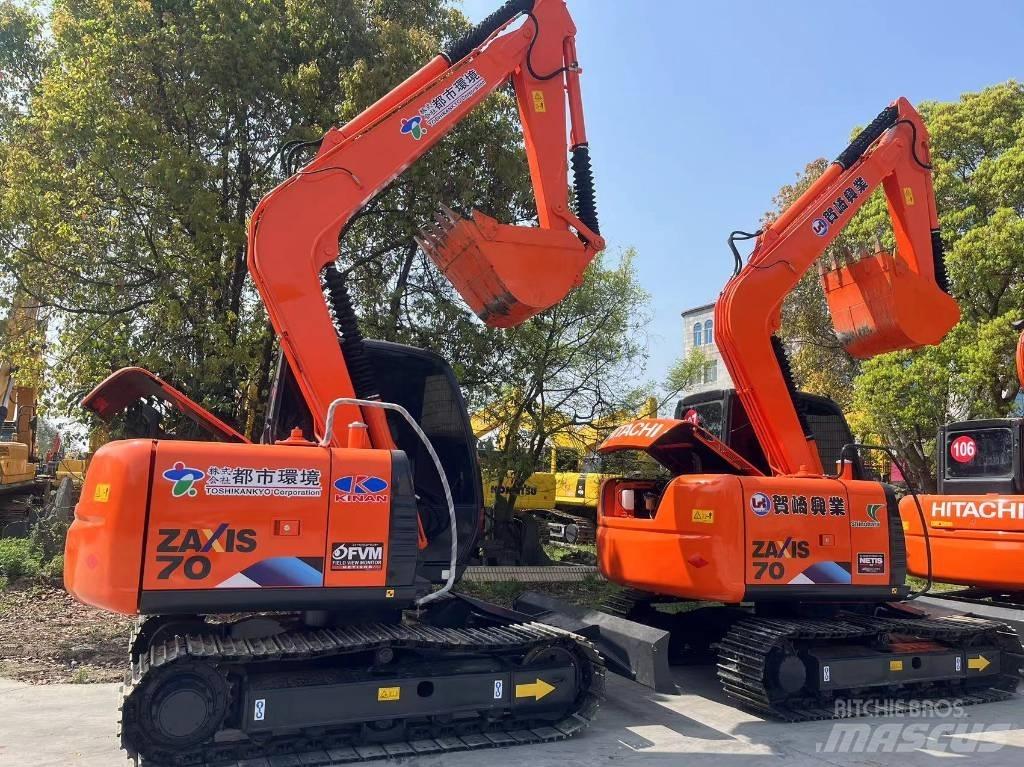 Hitachi ZX 70 Kāpurķēžu ekskavatori