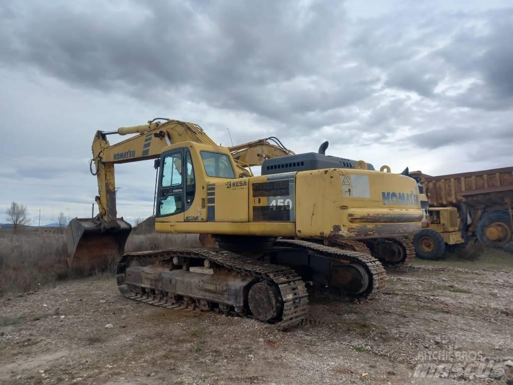 Komatsu PC450LC Kāpurķēžu ekskavatori