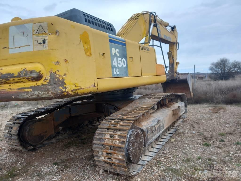 Komatsu PC450LC Kāpurķēžu ekskavatori