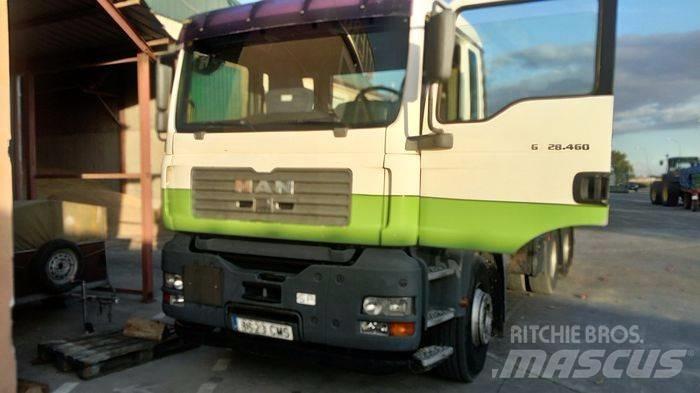 MAN TGA 28.460 Smagās mašīnas ar konteineriem