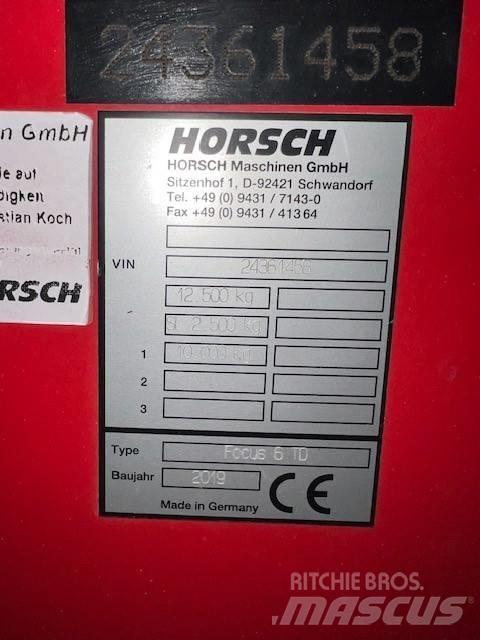 Horsch Focus 6 TD Sējmašīnas