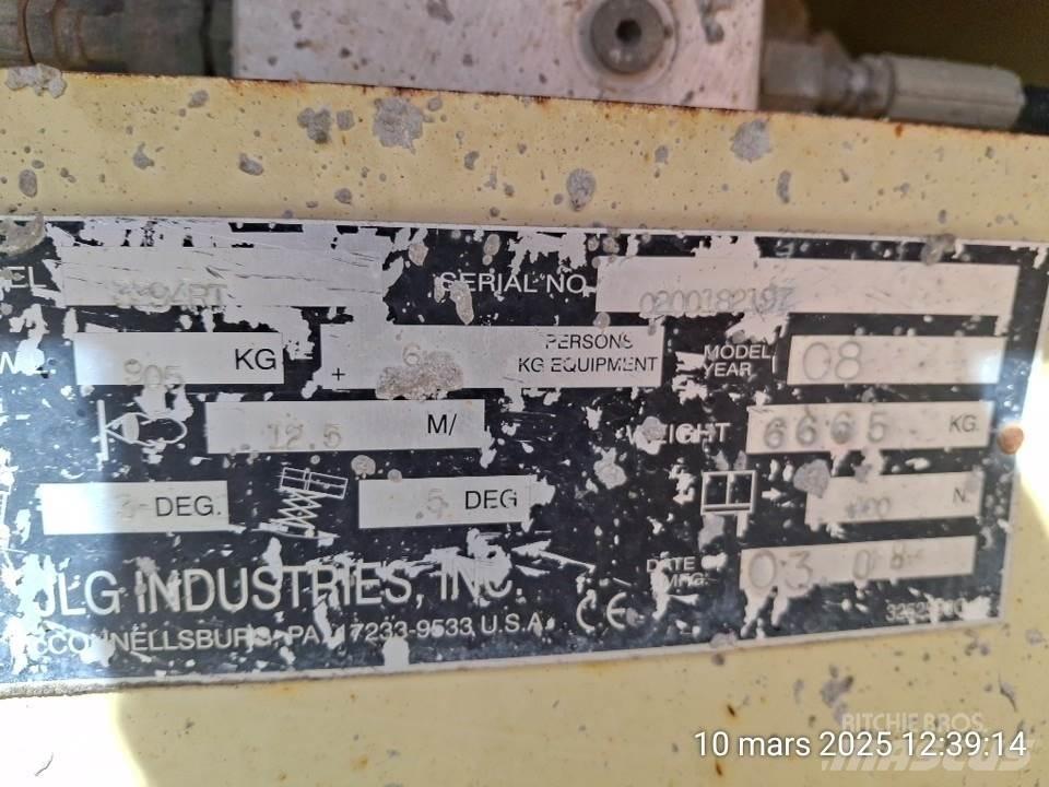 JLG 3394RT Šķerveida pacēlāji